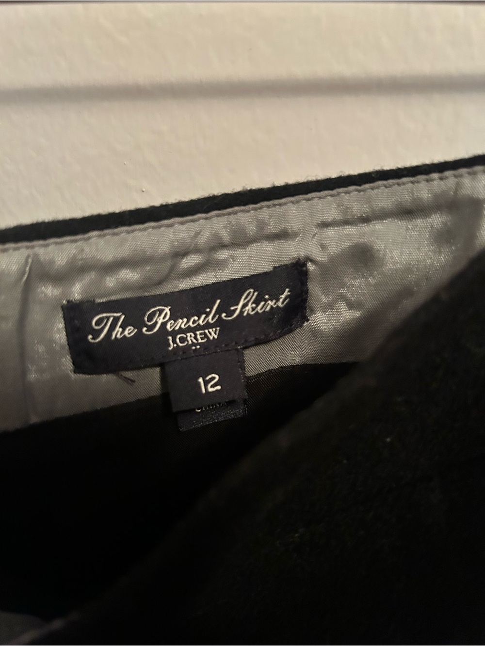 J. Crew Black Pencil Skirt - The Pencil Skirt